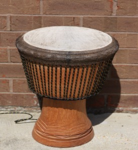 LENGE WOOD DJEMBE #4014 SALE!