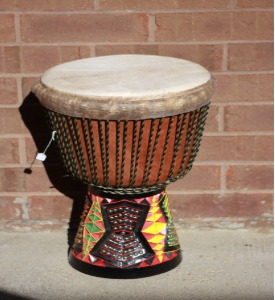 Lenge Wood Djembe #4006 SOLD!