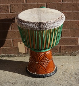 LENGE WOOD DJEMBE #4000 SOLD!
