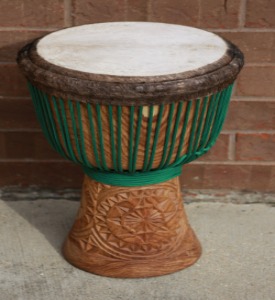 HARI WOOD DJEMBE #2293 SALE! $395