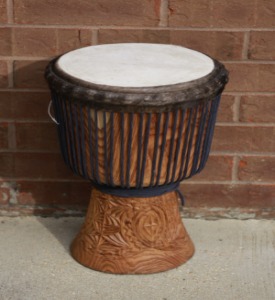 HARI WOOD DJEMBE #2292 SALE!