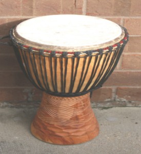 Another Lenge wood Djembe Mali #2237